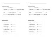 English Worksheet: To be - easy worksheet