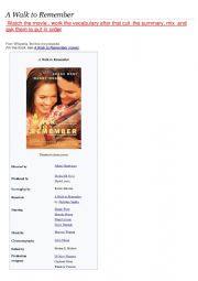 A walk to remember   movie