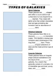 Complete the types of Galaxy