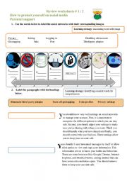 Reading comprehensio with graphic organizers 
