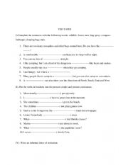 TEST PAPER