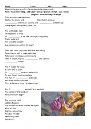 English Worksheet: Tangle