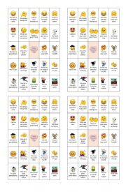 English Worksheet: St Valentine�s bingo