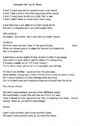 English Worksheet: Stressed Out  by 21 Pilots