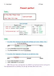 present perfect tense