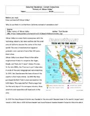 English Worksheet: Industrial Revolution - Silicon Valley 