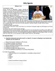 English Worksheet: gurgitator