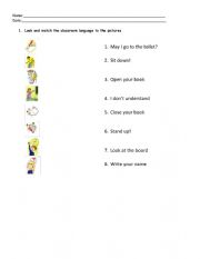 English Worksheet: 5TH ENGLISH TEST 