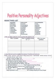 Adjectives