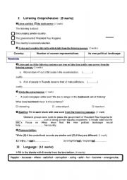 English Worksheet: Mid term English Test N2 for 2nd form