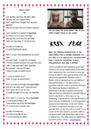 English Worksheet: Sia - Elastic Heart activity