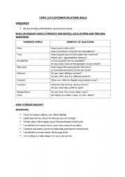 English Worksheet: complaint note