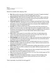English Worksheet: Film Analysis definitions