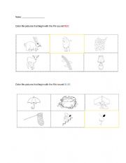 English Worksheet: English 1.B