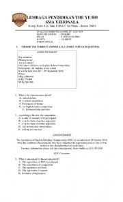 English Worksheet: bag