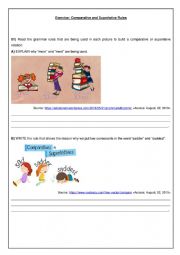 Comparative and superlative rules