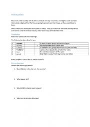 English worksheet: The Bushfire