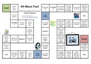 all about you board game