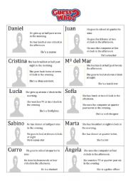 English Worksheet: 