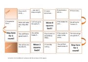 English Worksheet: Conditional 1 board game