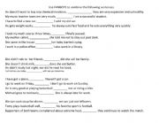 English Worksheet: Compound Sentences