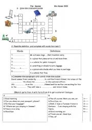 English Worksheet: welcome to Tunisia 