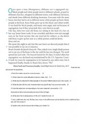 English Worksheet: A real-life fairy tale