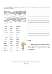 English Worksheet: English Test - Start Pro