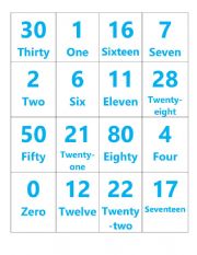 Bingo numbers