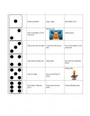 Christmas dice game