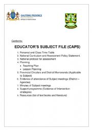 English Worksheet: grade 9 rubrics