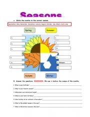 Seasons and Weather