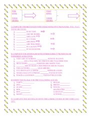 English Worksheet: Basic mix 2