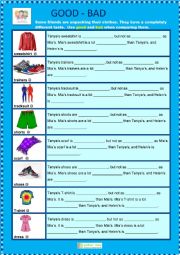 English Worksheet: Comparison of adjectives