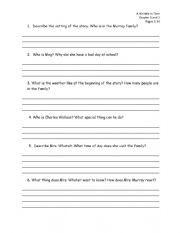 AWrinkle in Time Comprehension Questions