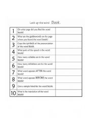 English Worksheet: Great for my students!