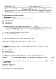 mid- term -test n2 8th form