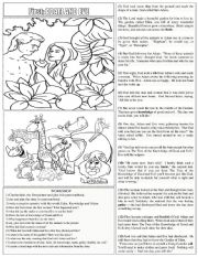 English worksheet: Adam and Eve