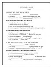 English Worksheet: Grammar
