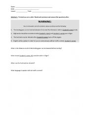 English Worksheet: Worksheet passive form