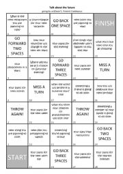 English Worksheet: Present Continuous, going to, will