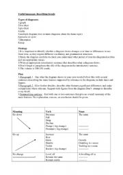English Worksheet: GRAPHS & TRENDS
