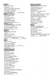 English Worksheet: Personal information cloud