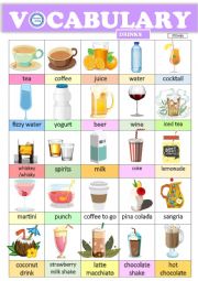 Vocabulary - Drinks