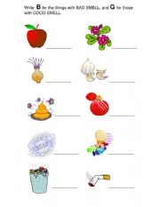 good and bad smell