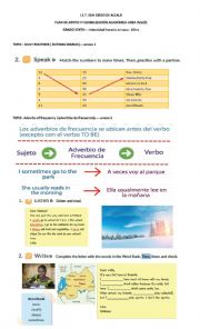 English Worksheet: sixth grade