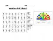 Emotions Crossword Puzzle
