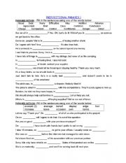 English Worksheet: Prepositional Phrases 1