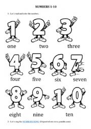 Numbers (1-10)