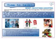 Time to talk (15): Money, advertising & shopping